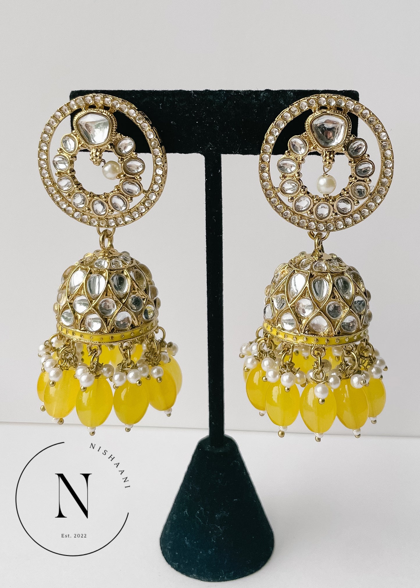 Kundan Jhumki Earring