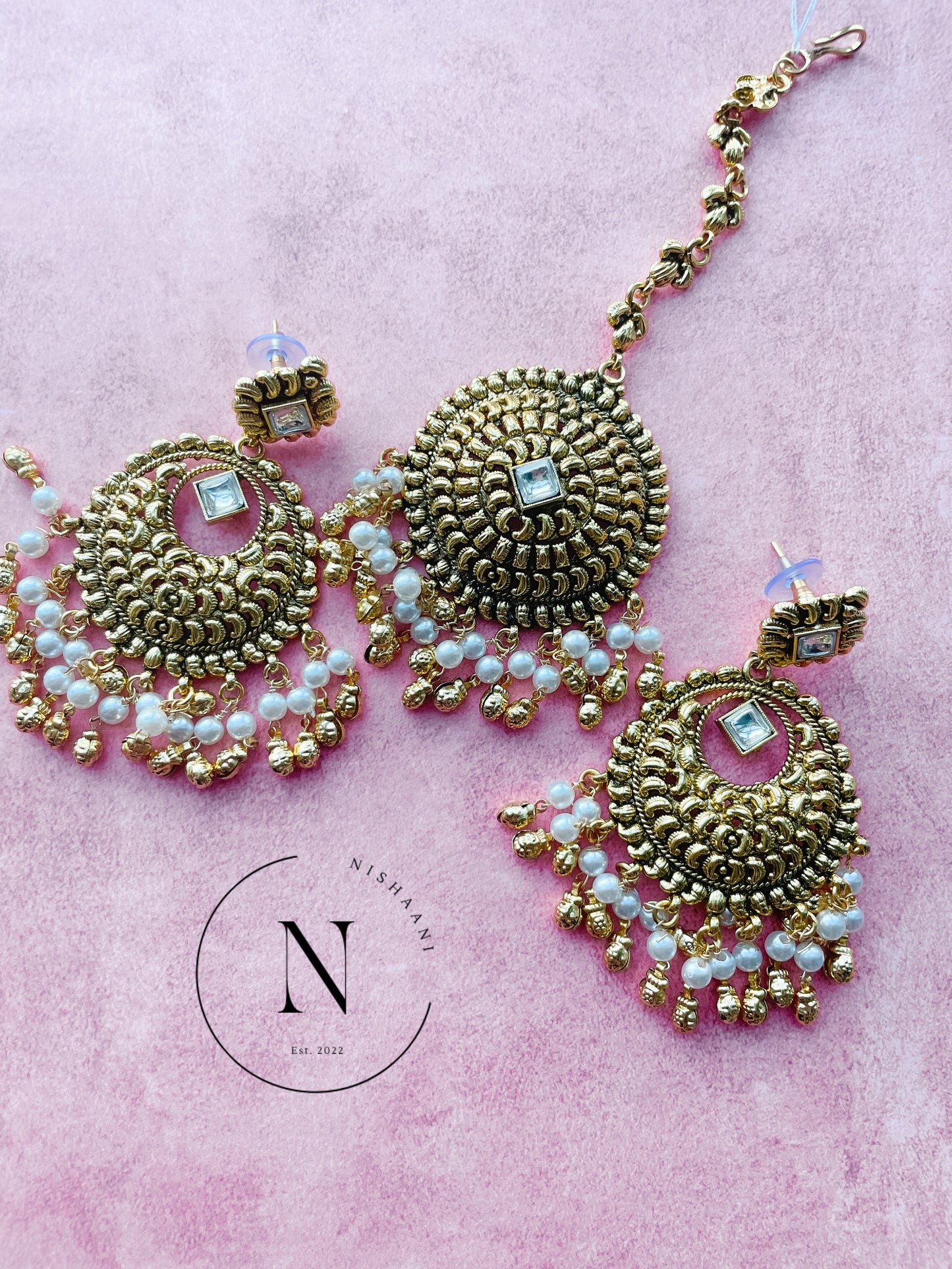 Noor Tikka Earring Set