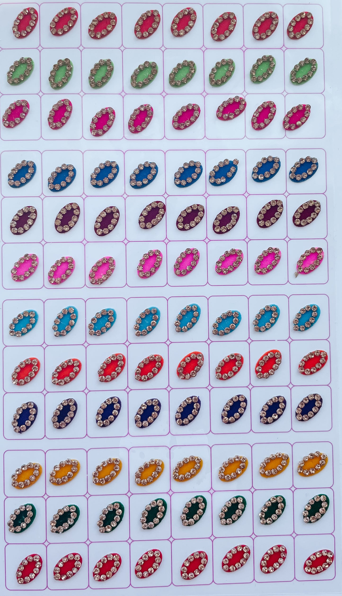 Mixed Shape Bindi Book