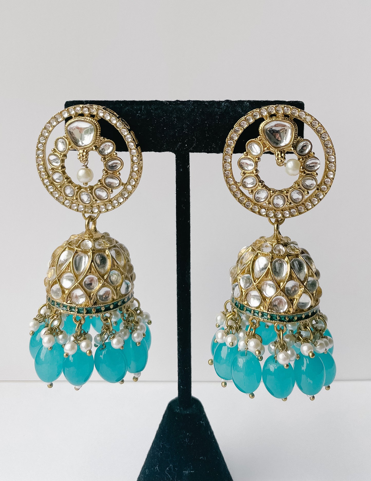 Kundan Jhumki Earring