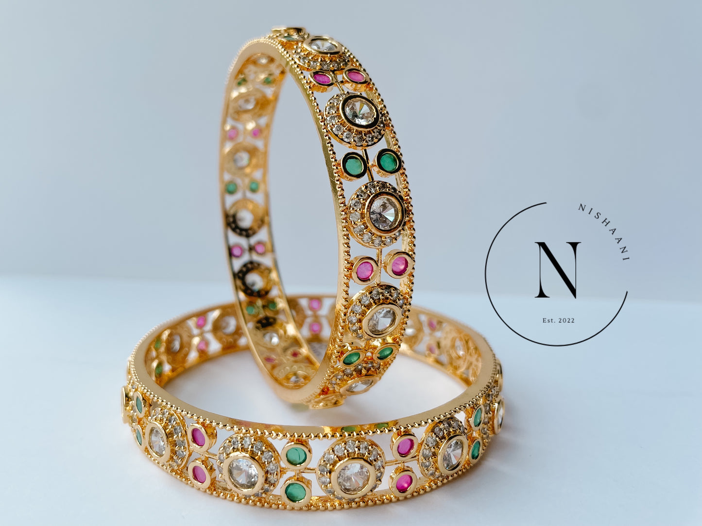 Raj Bangle Pair (size 2-8)