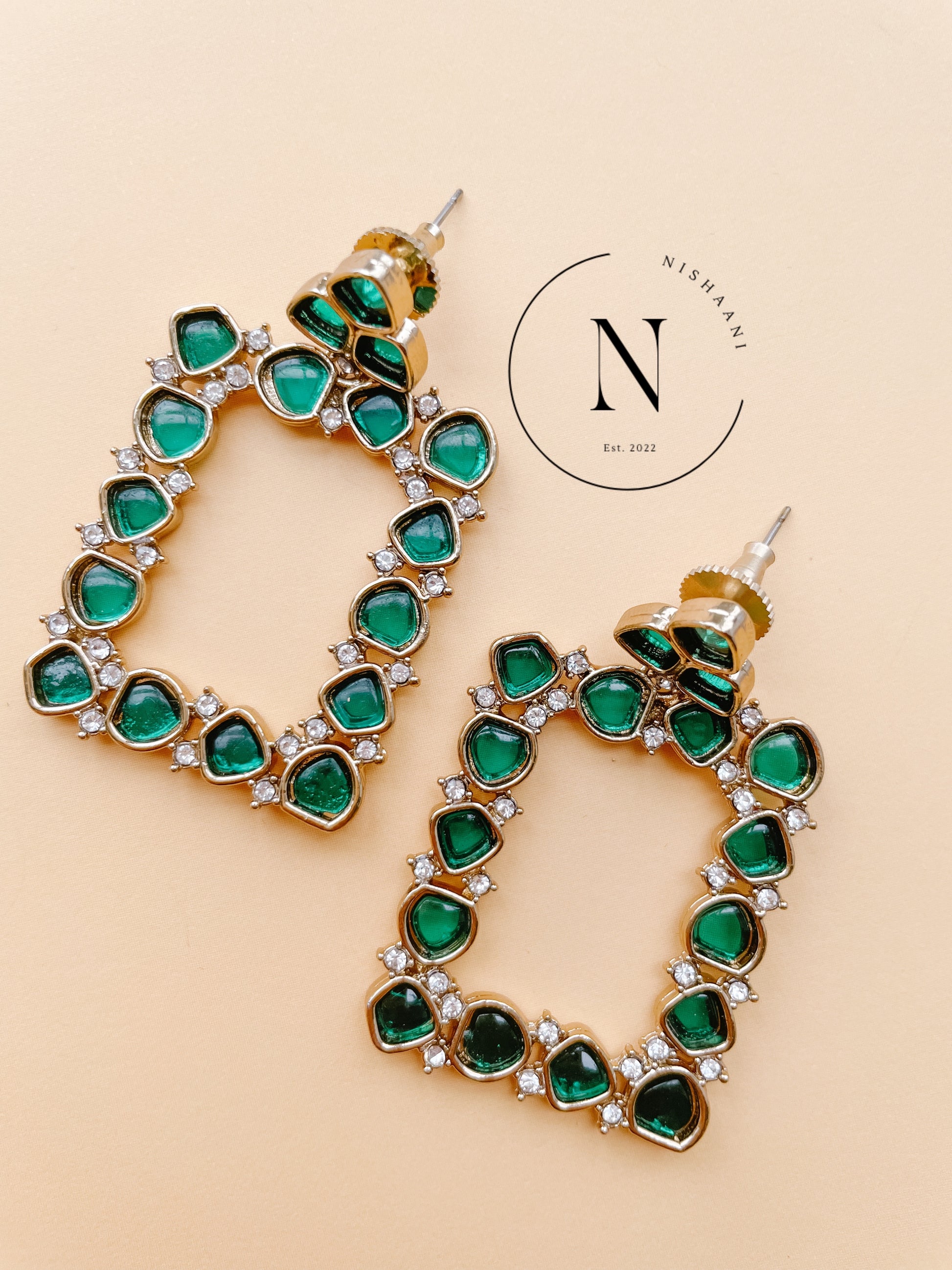 Indian Jewelry Frame Earrings Buy Online