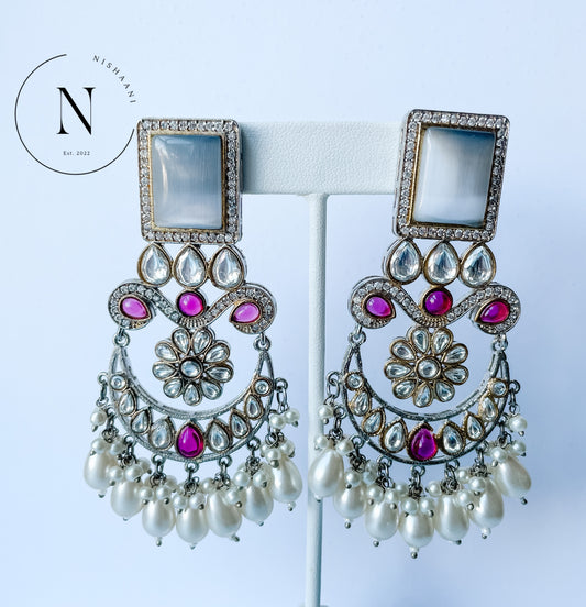 Gala Earrings Grey