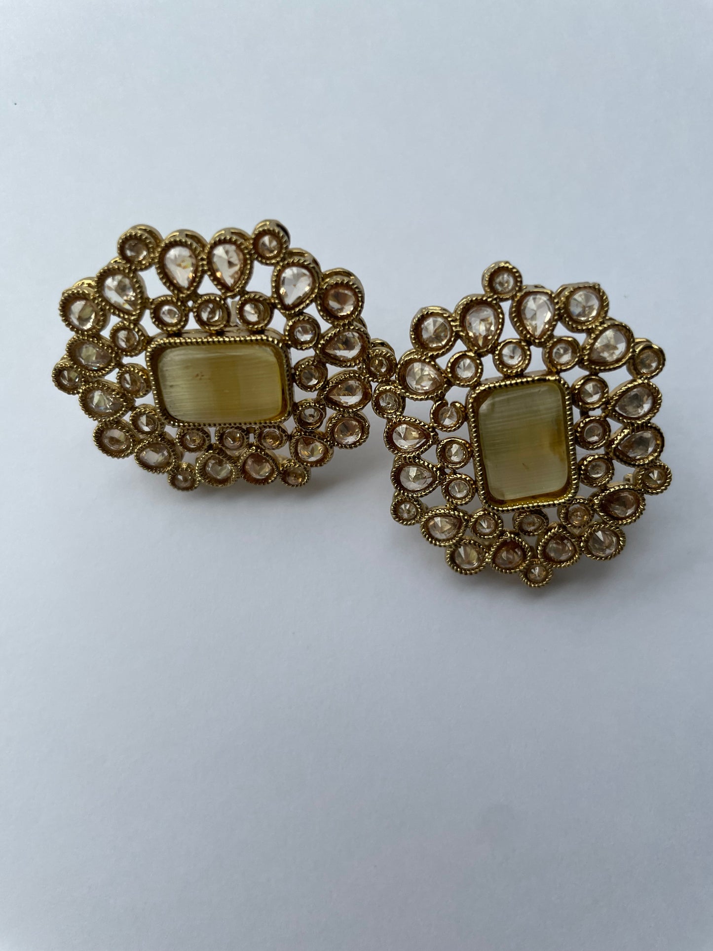 Gem Stud Earrings