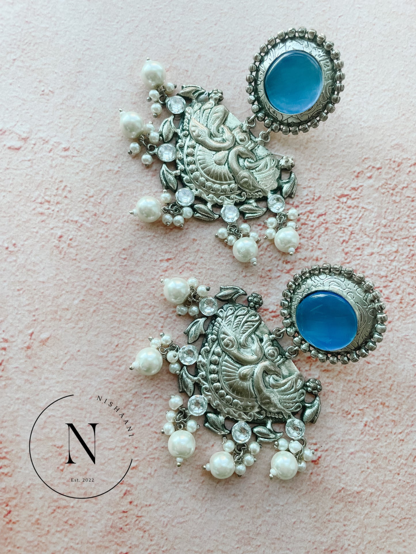 Blue Morni Earring