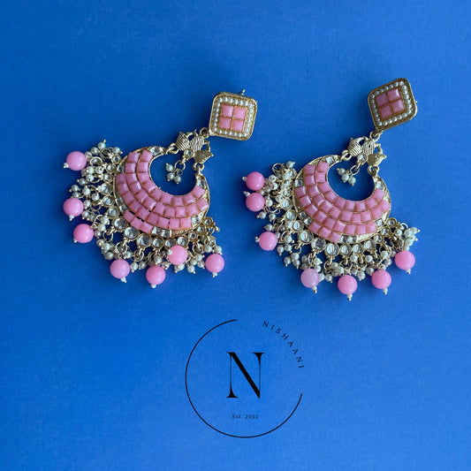 Raji Earring - Baby Pink